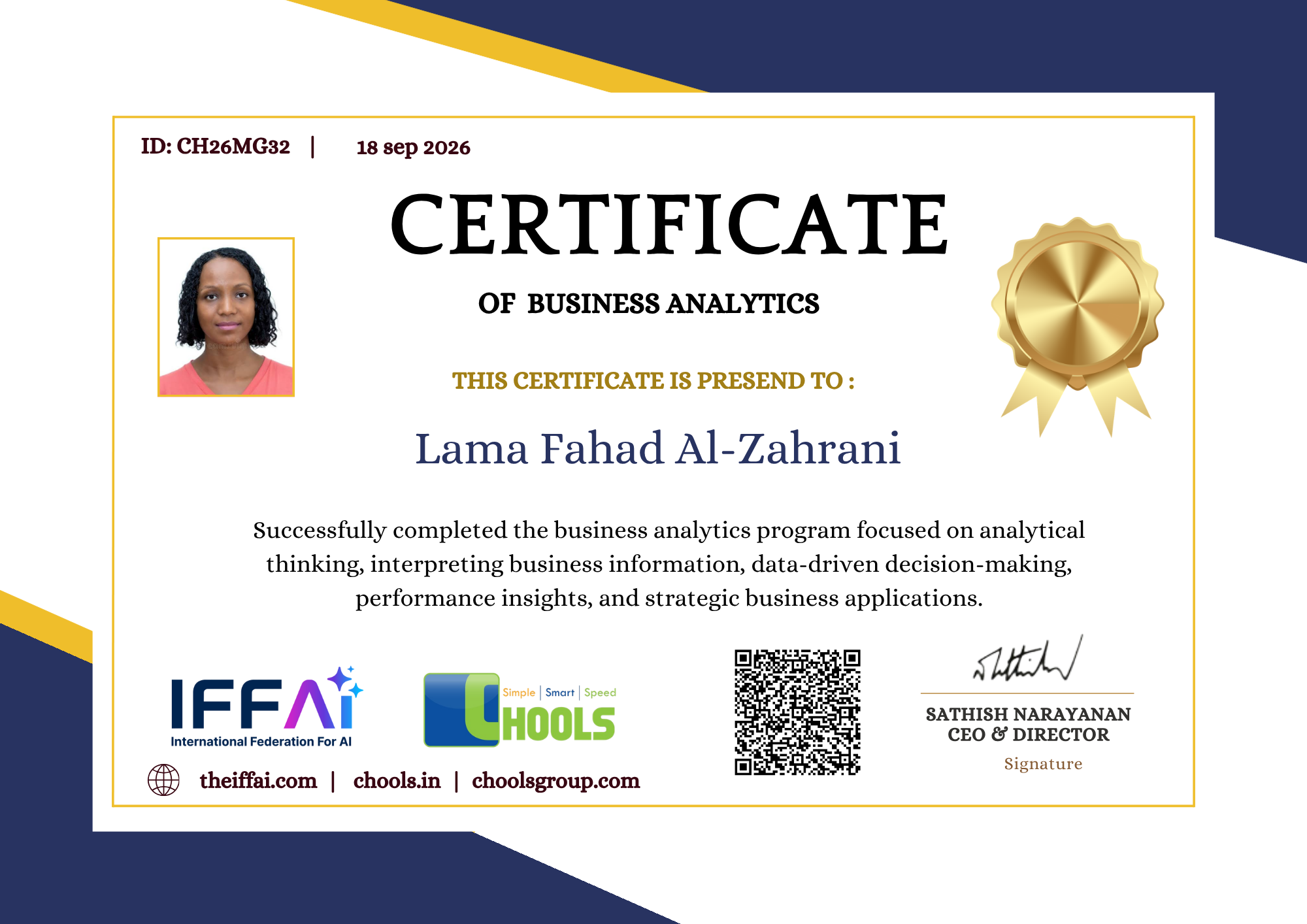 Management Programs Certificate
